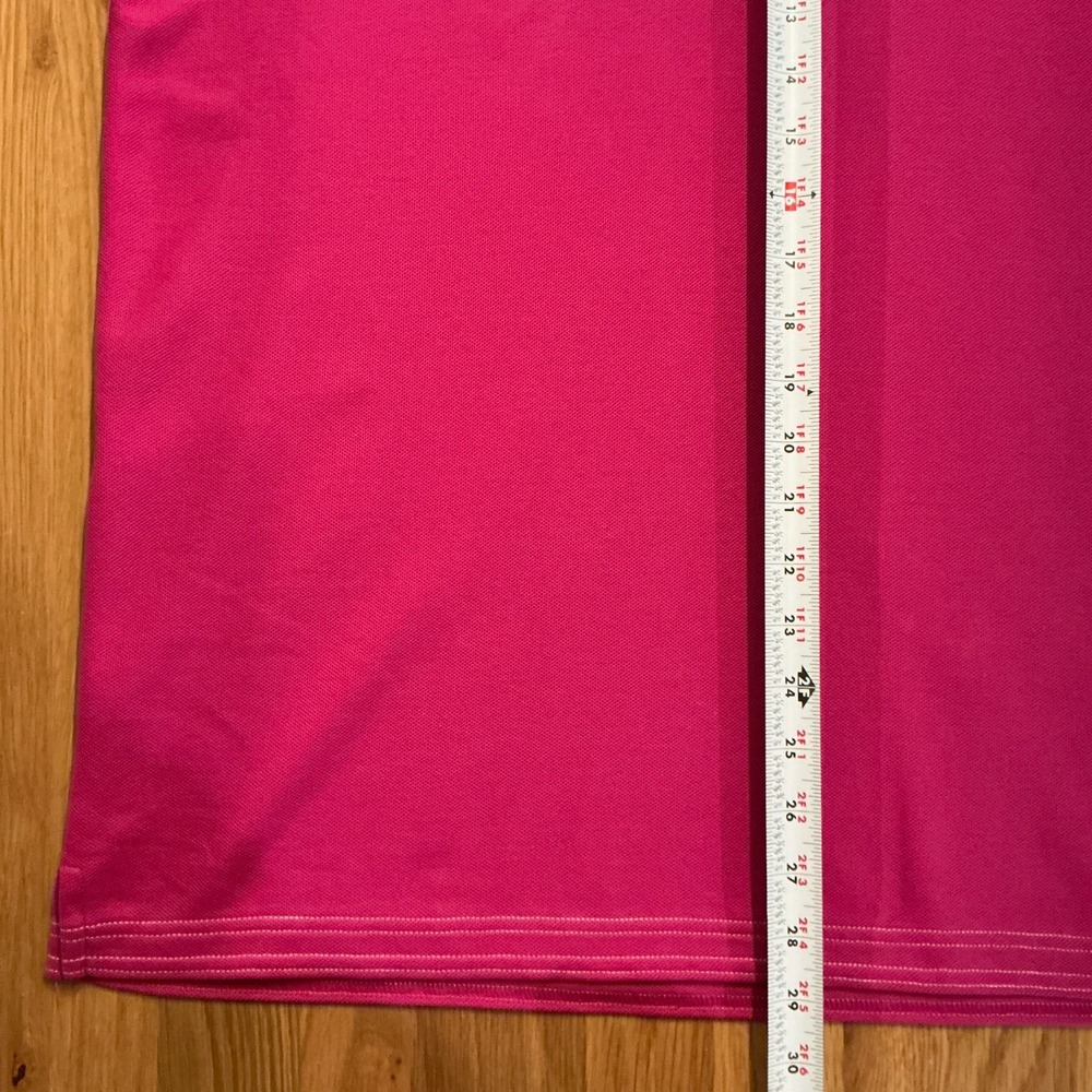 Tommy Bahama IslandZone Supima Cotton Polo Men's Large Pink Short Sleeve Shirt L - Picture 8 of 8